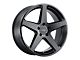 Petrol P2C Semi Gloss Black Wheel; 20x8.5 (21-24 Mustang Mach-E)