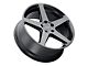 Petrol P2C Semi Gloss Black Wheel; 20x8.5 (21-24 Mustang Mach-E)