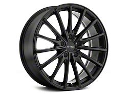 Petrol P3A Matte Black Wheel; 18x8; 40mm Offset (21-25 Mustang Mach-E, Excluding GT)