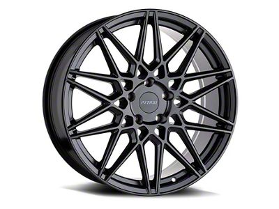 Petrol P3C Semi Gloss Black Wheel; 20x8.5; 40mm Offset (21-25 Mustang Mach-E)