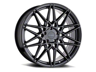 Petrol P3C Semi Gloss Black Wheel; 20x8.5 (21-24 Mustang Mach-E)