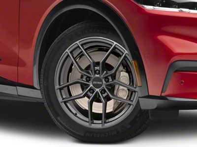 Petrol P5C Gloss Gunmetal Wheel; 19x8 (21-24 Mustang Mach-E)