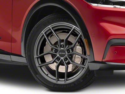 Petrol P5C Gloss Gunmetal Wheel; 20x8.5; 40mm Offset (21-25 Mustang Mach-E)