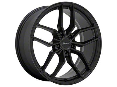 Petrol P5C Matte Black Wheel; 19x8 (21-24 Mustang Mach-E)