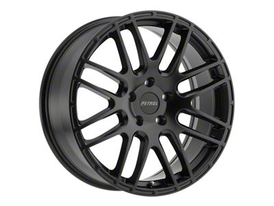 Petrol P6A Matte Black Wheel; 19x8; 40mm Offset (21-25 Mustang Mach-E)