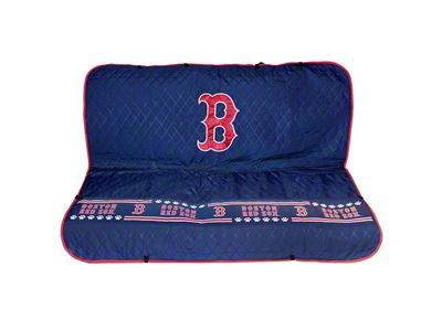 Pets First Pet Car Seat Cover with Boston Red Sox Logo (Universal; Some Adaptation May Be Required)