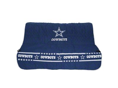 Pets First Pet Car Seat Cover with Dallas Cowboys Logo (Universal; Some Adaptation May Be Required)