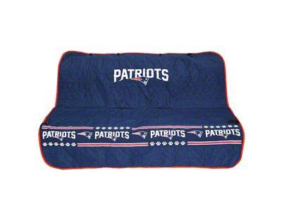 Pets First Pet Car Seat Cover with New England Patriots Logo (Universal; Some Adaptation May Be Required)