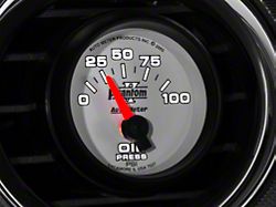 Auto Meter Phantom II Oil Pressure Gauge; Electrical (Universal; Some Adaptation May Be Required)