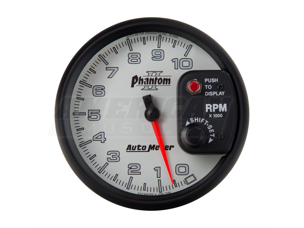 ファントム Phantom ローターメーター Rotor Meter Auto Meter Mustang Phantom II Series 5-Inch Pedestal