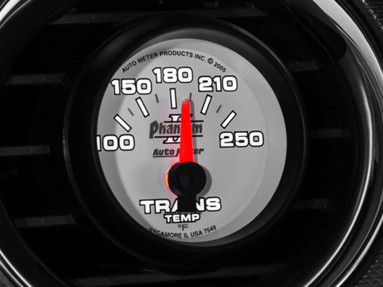 Auto Meter Mustang Phantom II Series 2-1/16-Inch Water