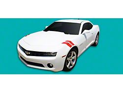 Phoenix Graphix Hash Marks; Matte Black (10-15 Camaro)