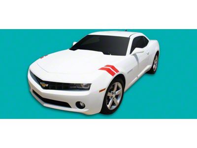 Phoenix Graphix Hash Marks; Matte Black (10-15 Camaro)