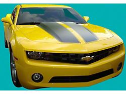 Phoenix Graphix Rally Stripe Decal Kit; Hugger Orange (10-13 Camaro)