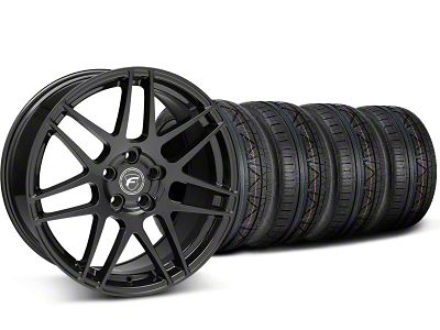 19x9 Forgestar F14 Wheel & NITTO High Performance INVO Tire Package (05-14 Mustang)