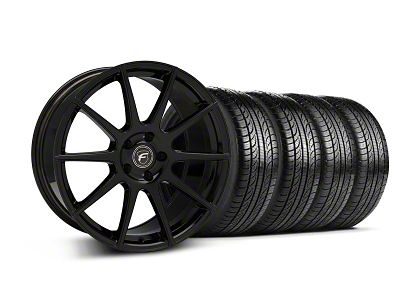 19x9 Forgestar CF10 Wheel & Pirelli All-Season P Zero Nero Tire Package (05-14 Mustang)