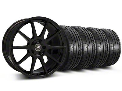 19x9 Forgestar CF10 Wheel & Mickey Thompson Street Comp Tire Package (05-14 Mustang)