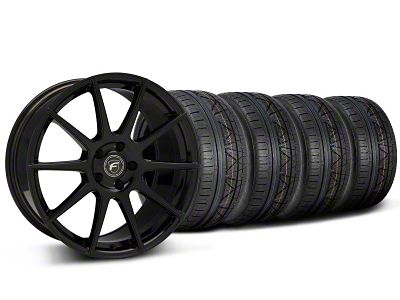 19x9 Forgestar CF10 Wheel & NITTO High Performance INVO Tire Package (05-14 Mustang)