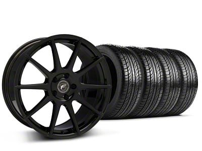 19x9 Forgestar CF10 Wheel & Pirelli All-Season P Zero Nero Tire Package (15-23 Mustang GT, EcoBoost, V6)