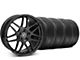 Forgestar F14 Monoblock Piano Black Wheel and Sumitomo Maximum Performance HTR Z5 Tire Kit; 20x9 (15-23 Mustang GT, EcoBoost, V6)