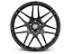 Forgestar F14 Piano Black Wheel and NITTO NT555 G2 Tire Kit; 20x9 (15-23 Mustang EcoBoost w/o Performance Pack, V6)