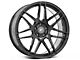 Forgestar F14 Piano Black Wheel and Mickey Thompson Street Comp Tire Kit; 20x9.5 (15-23 Mustang GT, EcoBoost, V6)