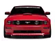 SEC10 Grille Pillar Blackout; Matte Black (05-09 Mustang GT)