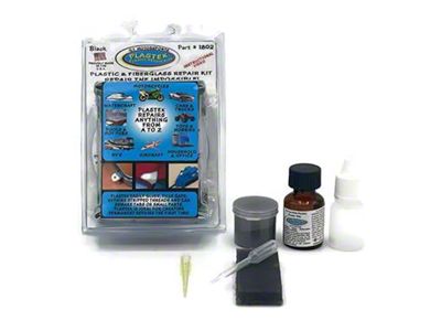 Plastex Plastic and Fiberglass Repair Master Kit; Small