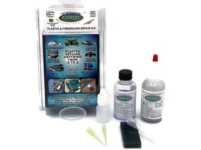 Plastex Plastic and Fiberglass Repair Master Kit; Standard