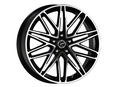 Platinum Atonement Gloss Black with Diamond Cut Face Wheel; 18x8 (07-10 AWD Charger)