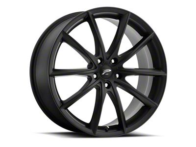 Platinum Flux Satin Black Wheel; 18x8 (07-10 AWD Charger)