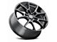 Platinum Matrix Gloss Black Wheel; 18x8 (07-10 AWD Charger)