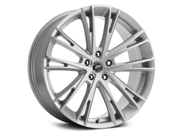 Platinum Prophecy Gloss Silver Wheel; 18x8 (07-10 AWD Charger)