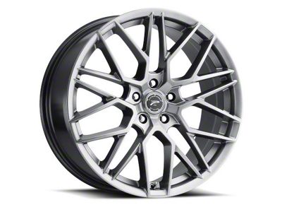 Platinum Retribution Bright Graphite Wheel; 18x8 (07-10 AWD Charger)