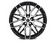 Platinum Retribution Gloss Black with Diamond Cut Face Wheel; 20x8.5 (07-10 AWD Charger)