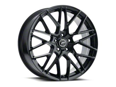 Platinum Retribution Gloss Black Wheel; 18x8 (07-10 AWD Charger)