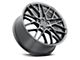 Platinum Retribution Gloss Gunmetal Gray Wheel; 18x8 (07-10 AWD Charger)