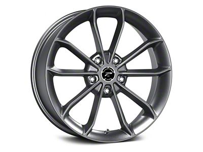 Platinum Revelation Gloss Gunmetal Gray Wheel; 18x8 (06-10 RWD Charger)