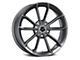 Platinum Revelation Gloss Gunmetal Gray Wheel; 18x8 (06-10 RWD Charger)