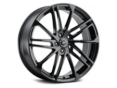 Platinum Valor Gloss Black with Diamond Cut Accents Wheel; 20x8.5 (07-10 AWD Charger)