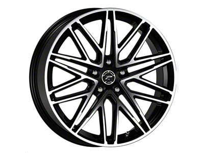 Platinum Atonement Gloss Black with Diamond Cut Face Wheel; 18x8; 35mm Offset (17-23 AWD Challenger)