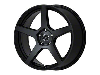 Platinum Elite Satin Black Wheel; 20x8.5; 40mm Offset (17-23 AWD Challenger)
