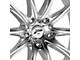 Platinum Flux Chrome Wheel; 17x8 (17-23 AWD Challenger)