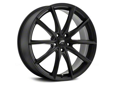 Platinum Flux Satin Black Wheel; 17x8 (17-23 AWD Challenger)