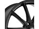 Platinum Flux Satin Black Wheel; 17x8 (17-23 AWD Challenger)