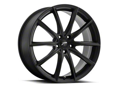 Platinum Flux Satin Black Wheel; 18x8; 35mm Offset (17-23 AWD Challenger)
