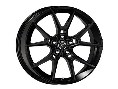 Platinum Matrix Gloss Black Wheel; 20x8.5 (17-23 AWD Challenger)
