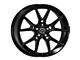 Platinum Matrix Gloss Black Wheel; 20x8.5 (17-23 AWD Challenger)