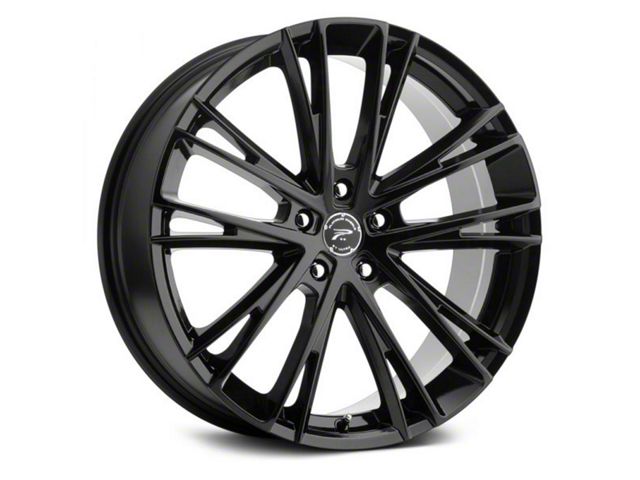 Platinum Prophecy Gloss Black Wheel; 18x8 (17-23 AWD Challenger)