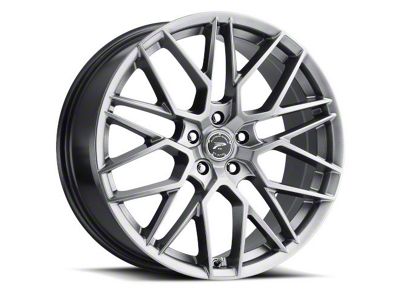 Platinum Retribution Bright Graphite Wheel; 18x8; 35mm Offset (17-23 AWD Challenger)